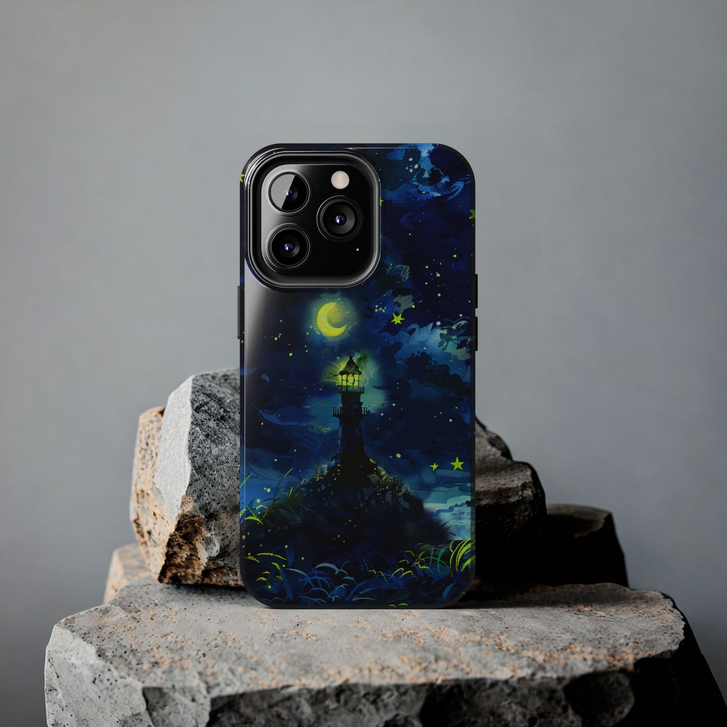 iPhone Android Moonlight Lighthouse Phone Case