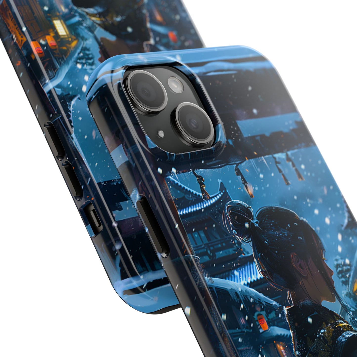 Snowy Japanese Village Tough Phone Case iPhone Android
