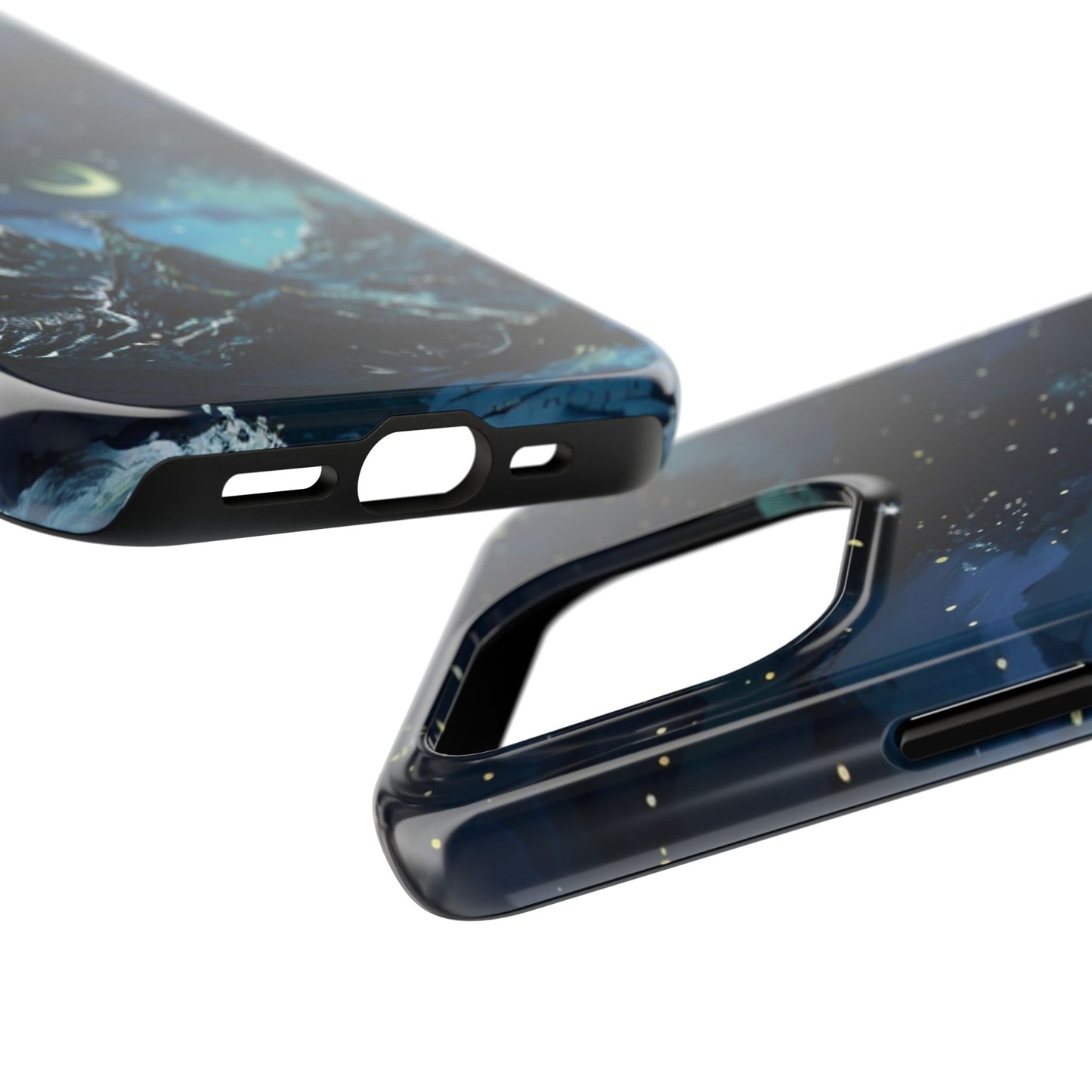 iPhone Android Fantasy Snowy Mountain Dragon Phone Case