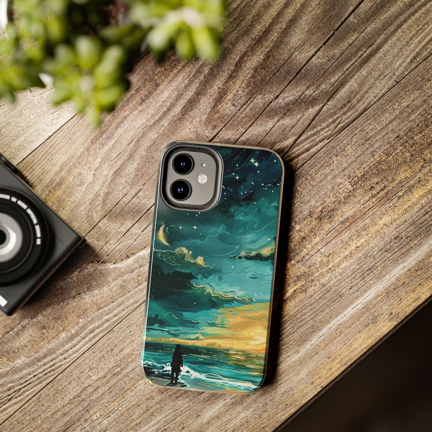 iPhone Android Faraway Warm Tropical Beach Phone Case