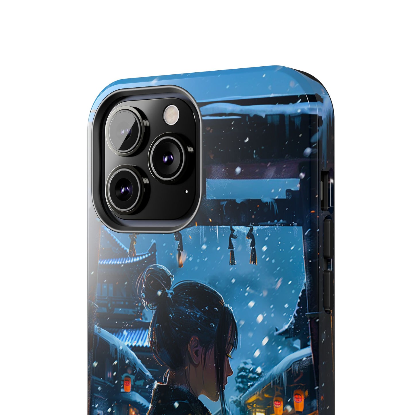 Snowy Japanese Village Tough Phone Case iPhone Android