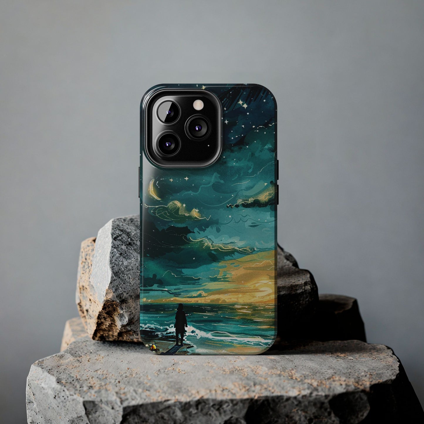 iPhone Android Faraway Warm Tropical Beach Phone Case