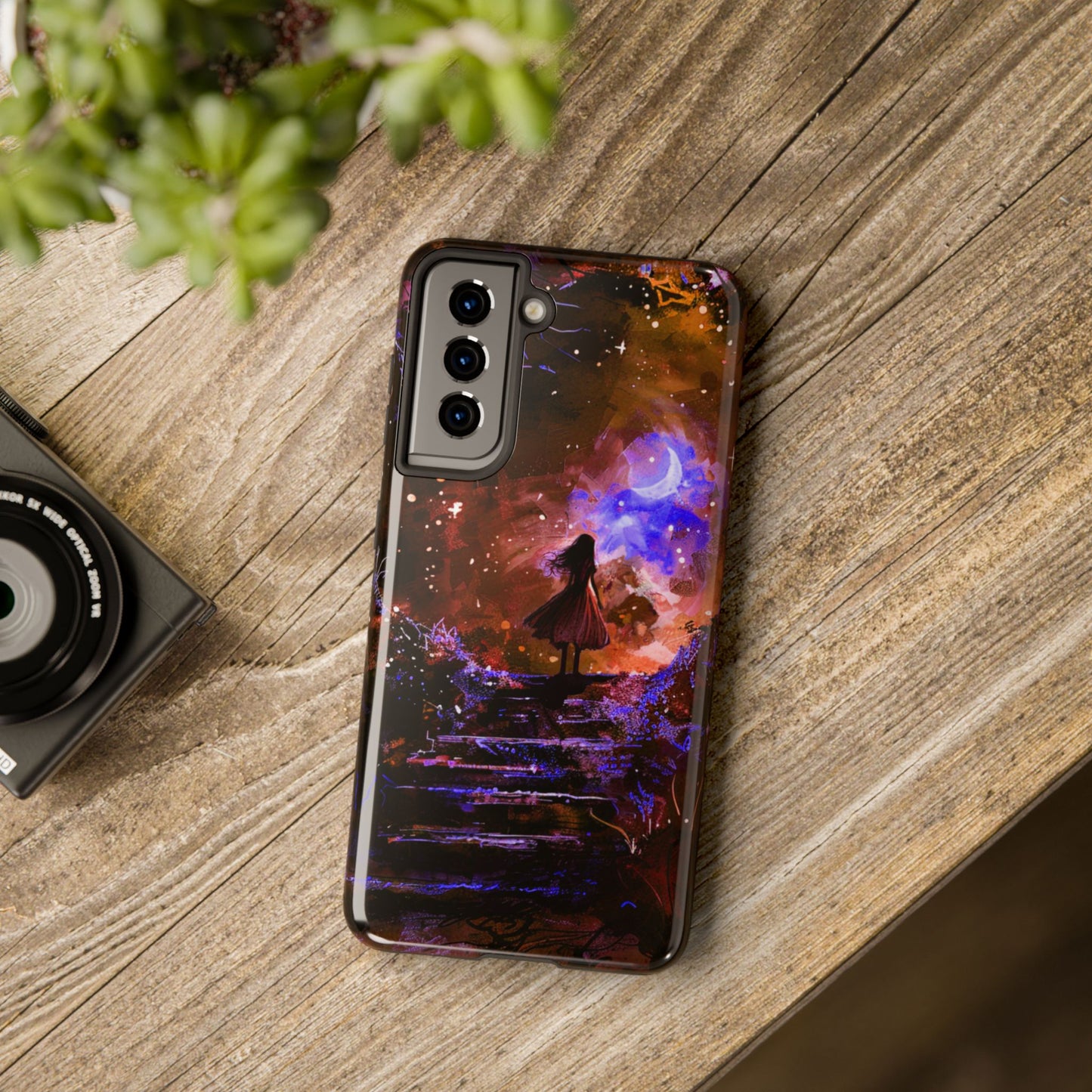 iPhone Android Fantasy Girl Portal Phone Case
