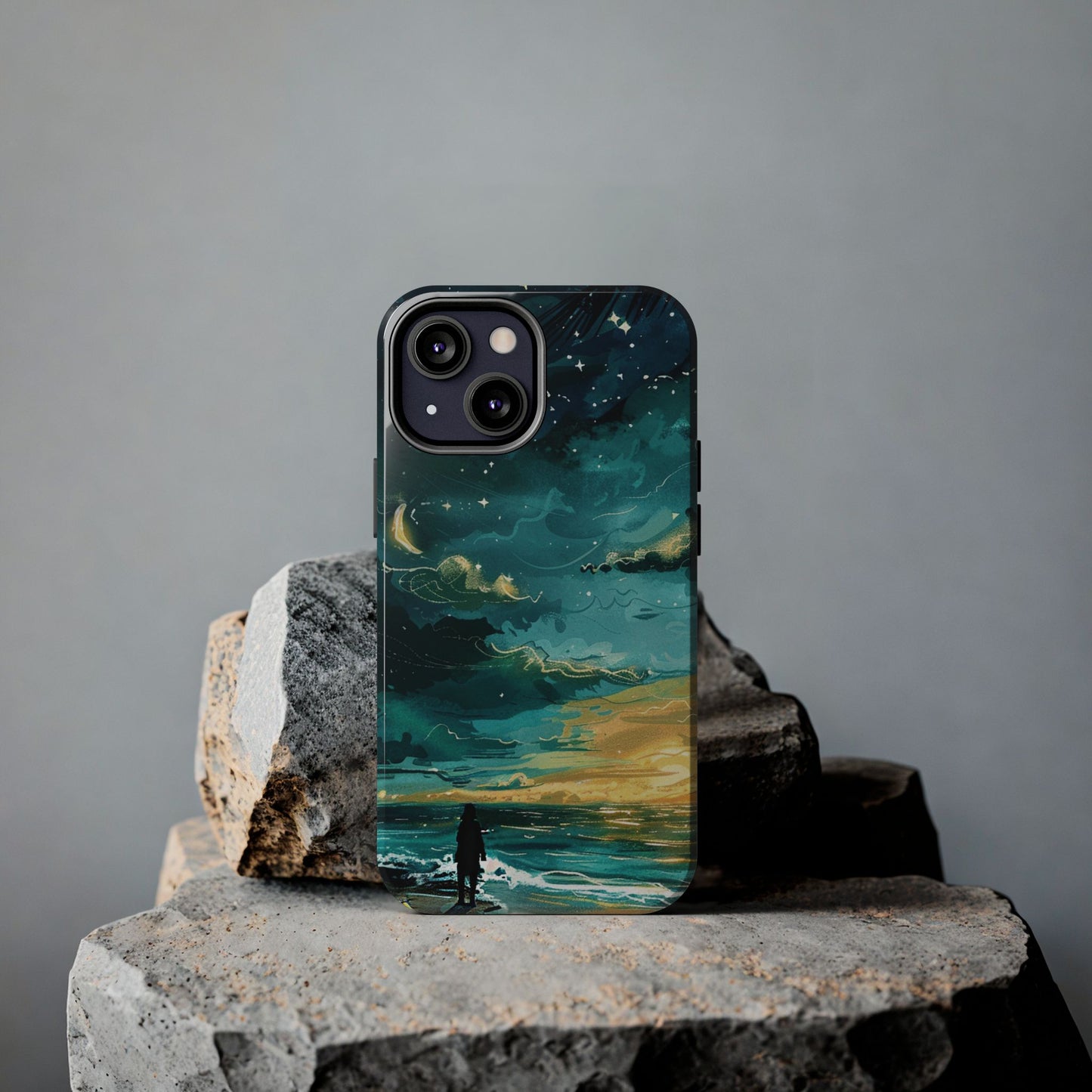 iPhone Android Faraway Warm Tropical Beach Phone Case