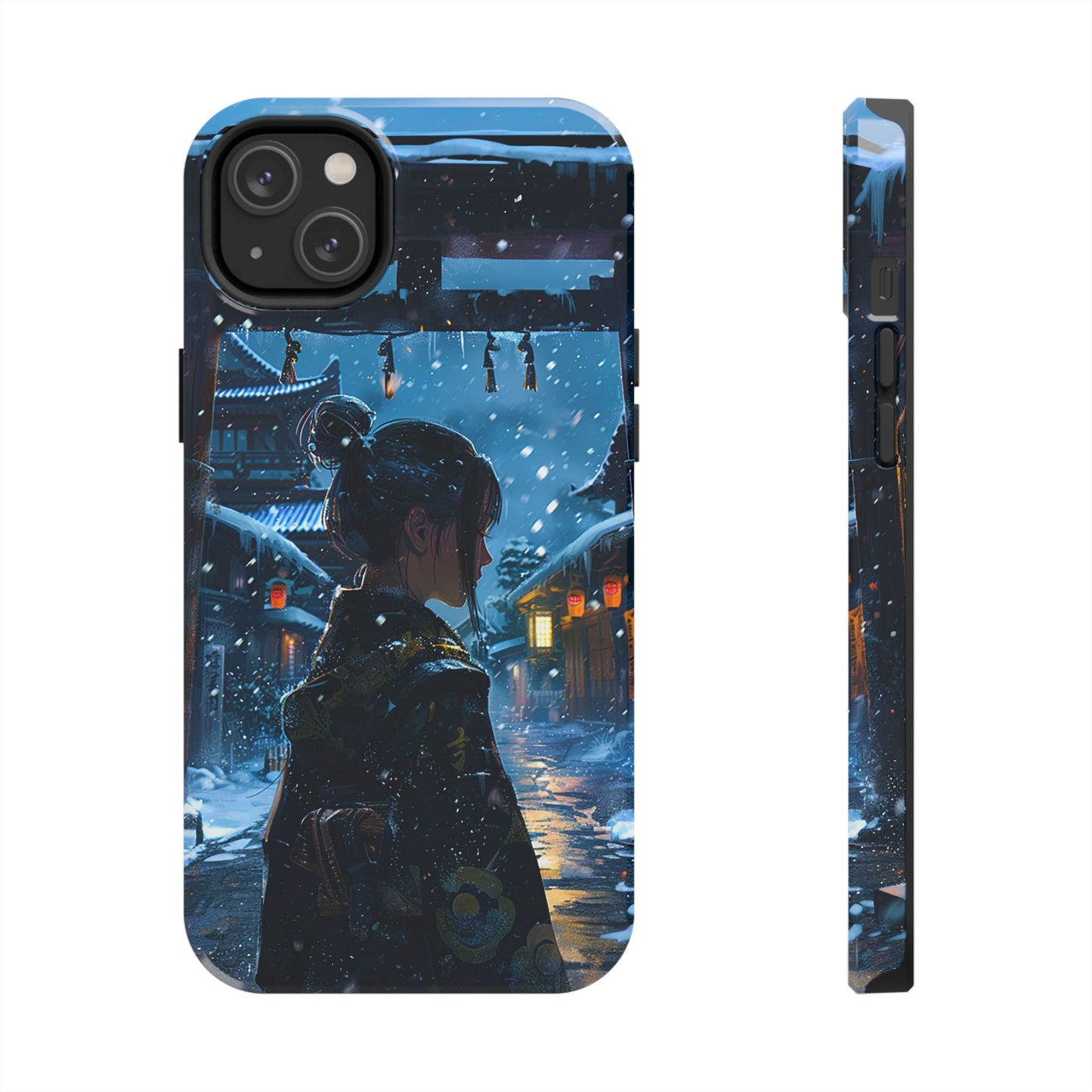 Snowy Japanese Village Tough Phone Case iPhone Android