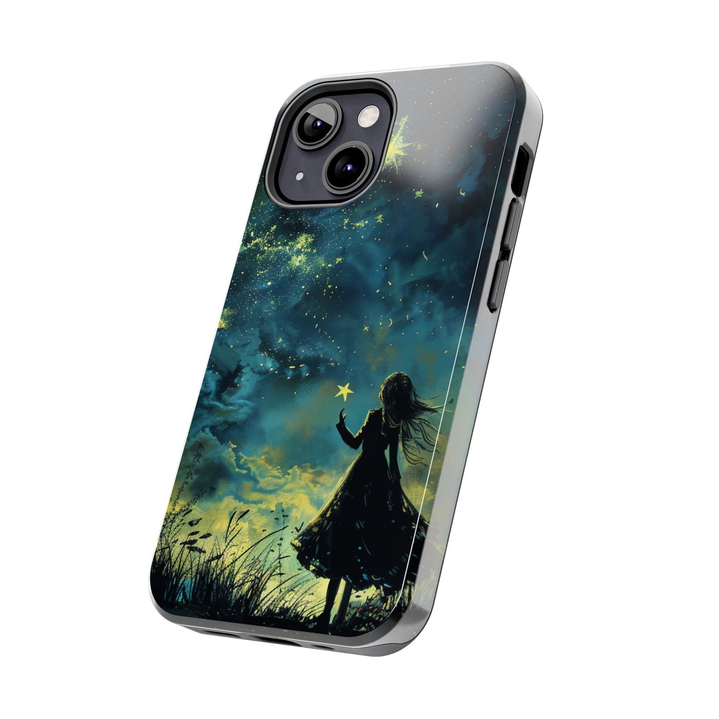 iPhone Android Wishing Star Girl Phone Case