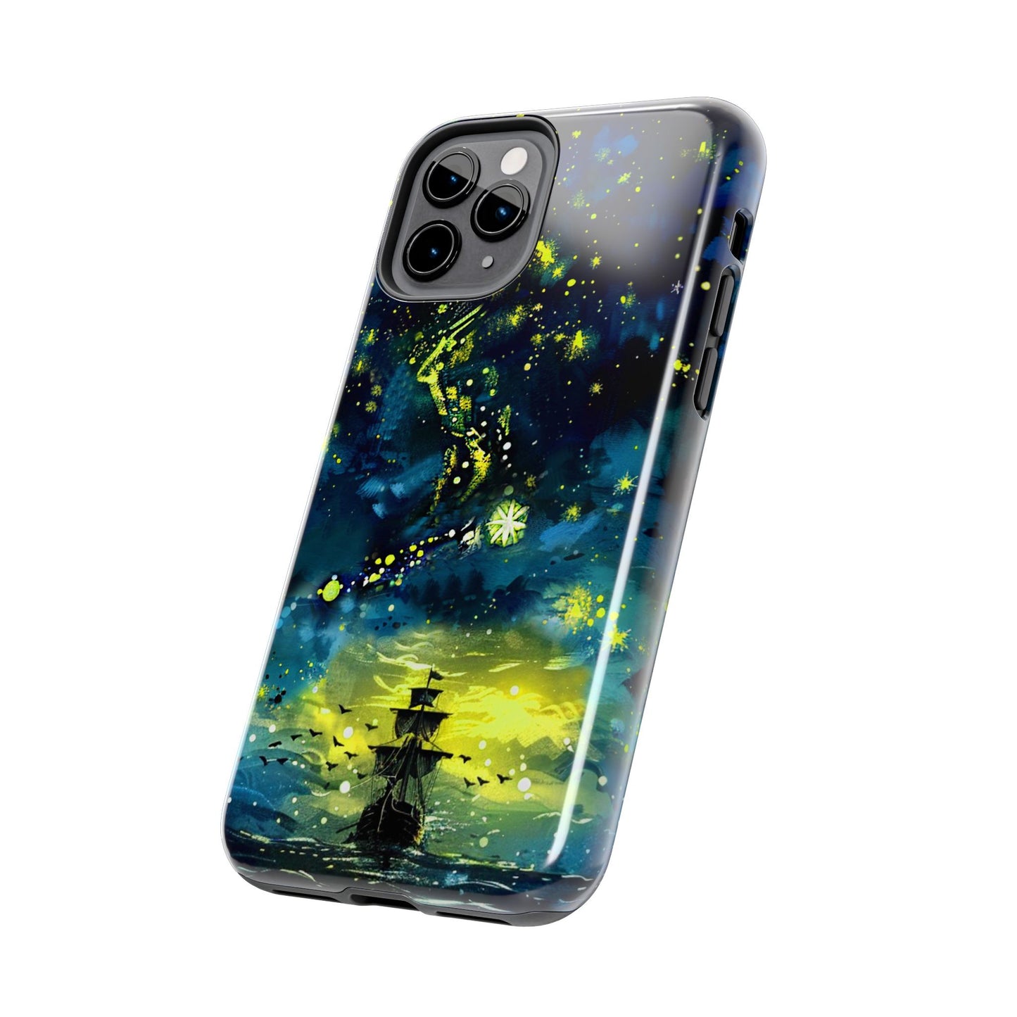 iPhone Android Starry Sky Lost Pirate Ship Phone Case