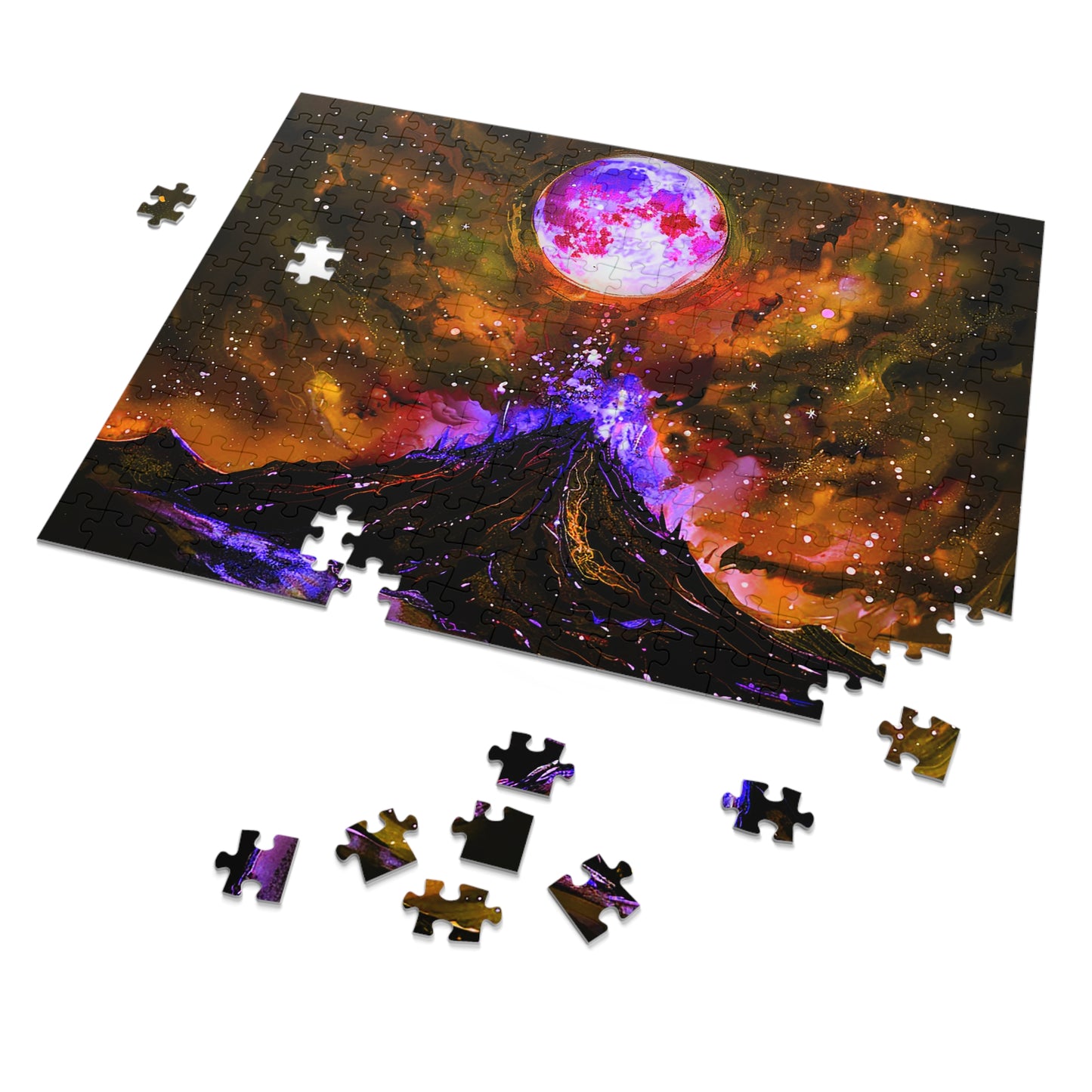 The Mystical Volcano Jigsaw Puzzle (30, 110, 252, 500,1000-Piece)