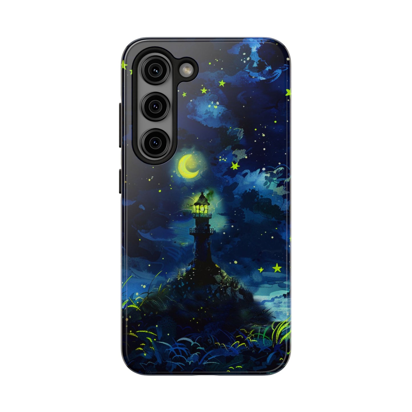 iPhone Android Moonlight Lighthouse Phone Case