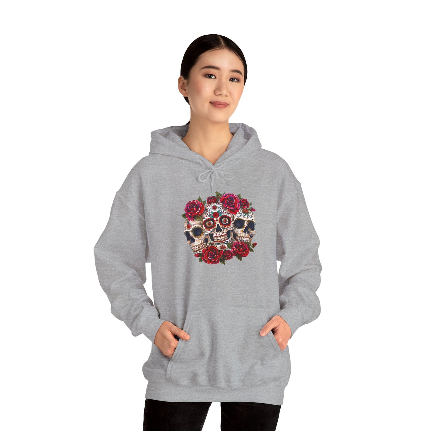 Sugar Skulls Unisex Heavy Blend™ Hooded Sweatshirt