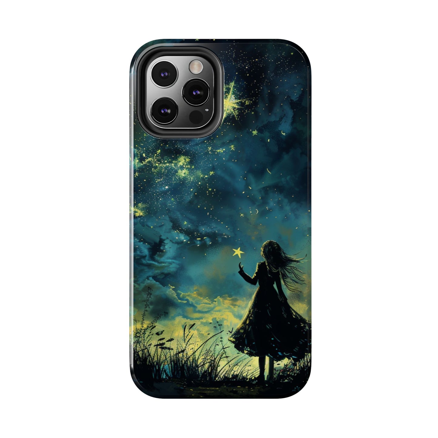 iPhone Android Wishing Star Girl Phone Case