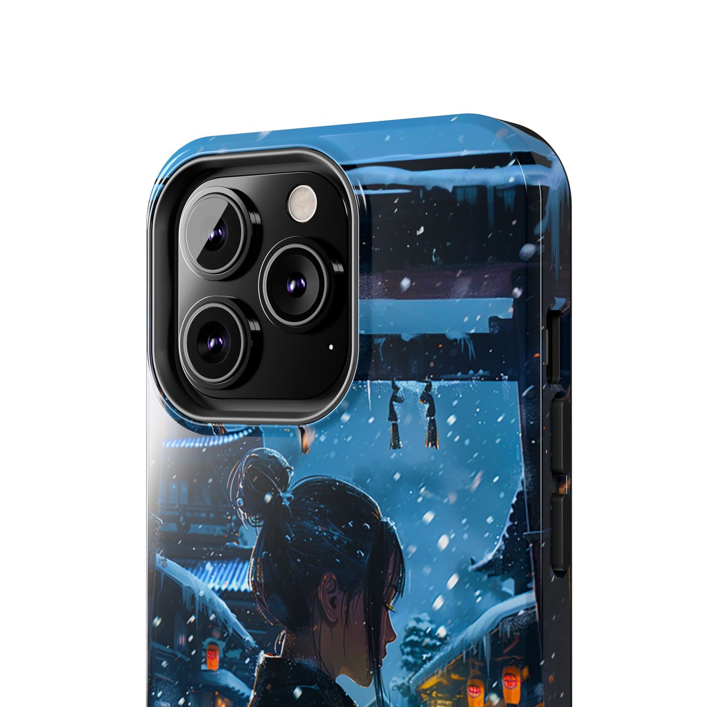 Snowy Japanese Village Tough Phone Case iPhone Android