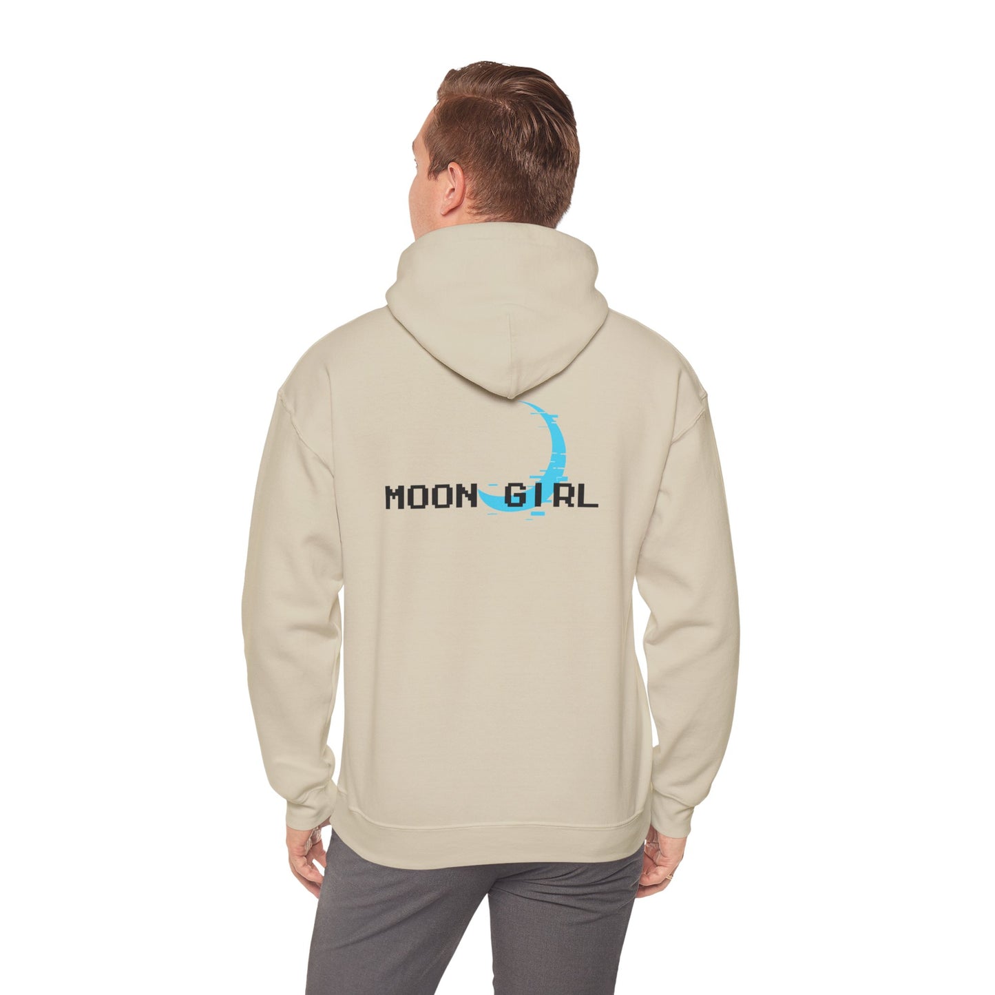 Fantasy Moon Girl Torchbearer Unisex Heavy Blend™ Hooded Sweatshirt