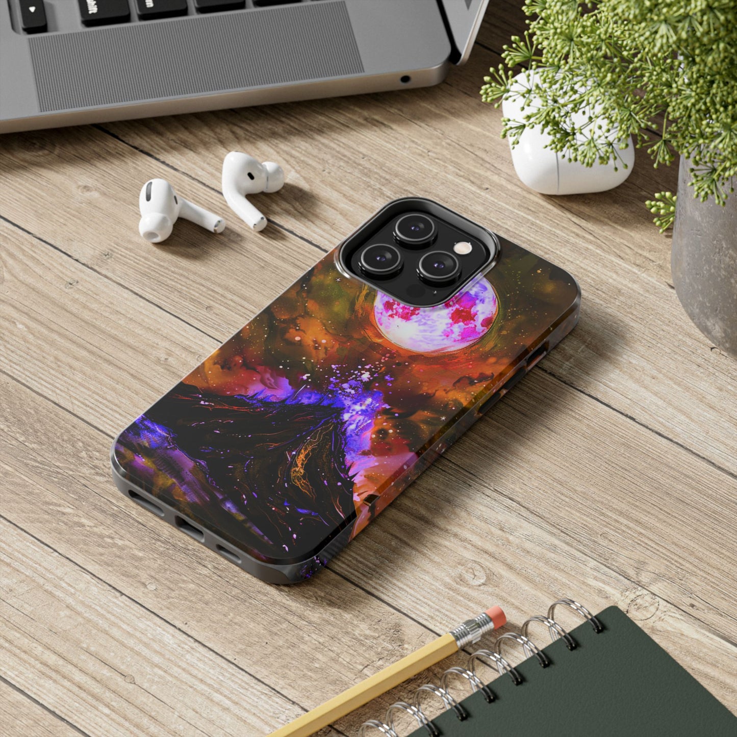 iPhone Android The Mystical Volcano Phone Case