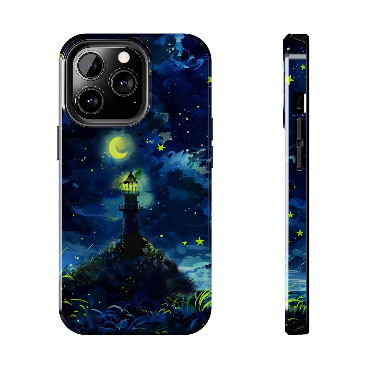 iPhone Android Moonlight Lighthouse Phone Case