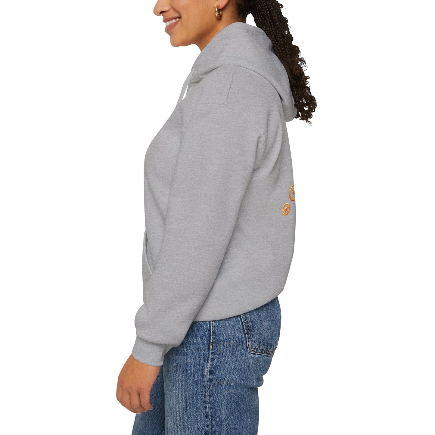 Steampunk Clocks and Gears Unisex Heavy Blend™ Hooded Sweatshirt