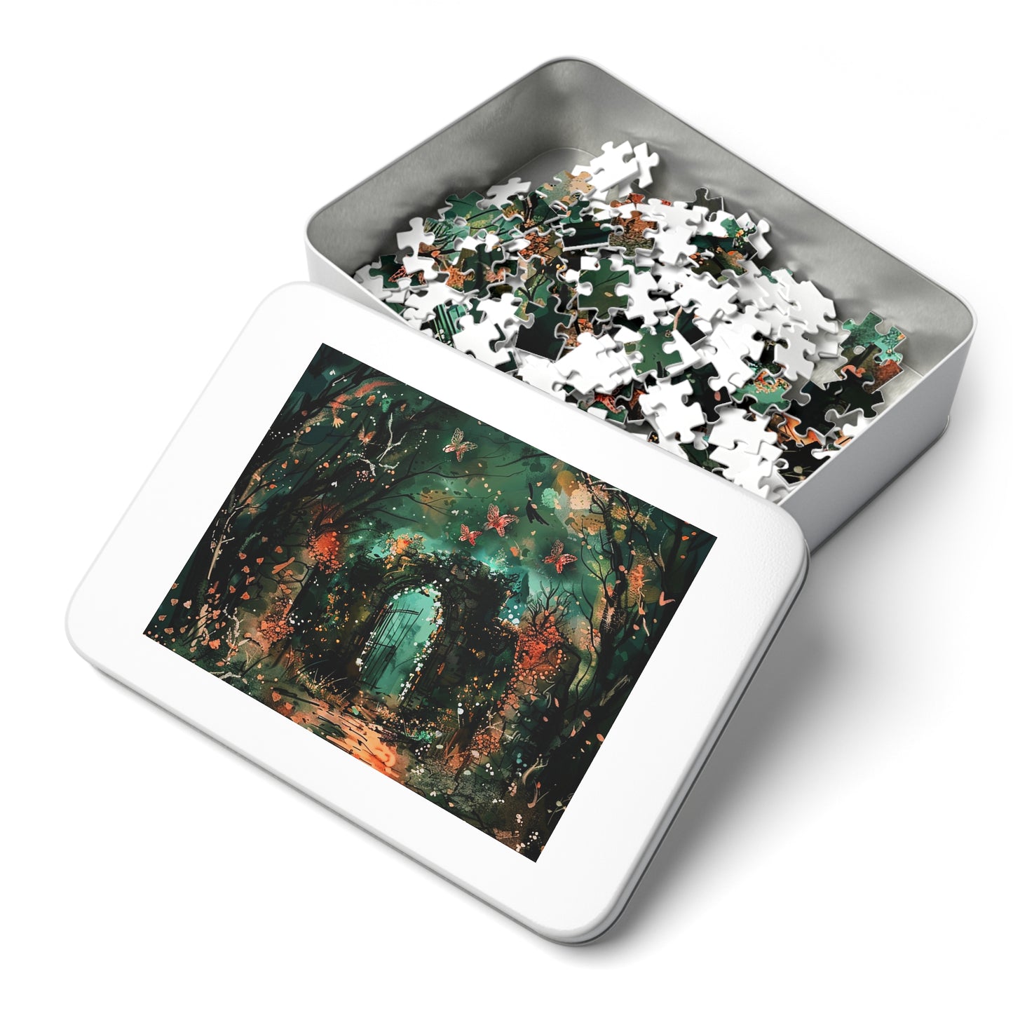 Lonely Ancient Fantasy Gate Jigsaw Puzzle (30, 110, 252, 500,1000-Piece)
