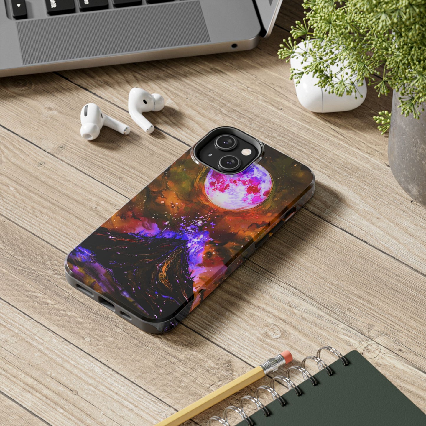 iPhone Android The Mystical Volcano Phone Case