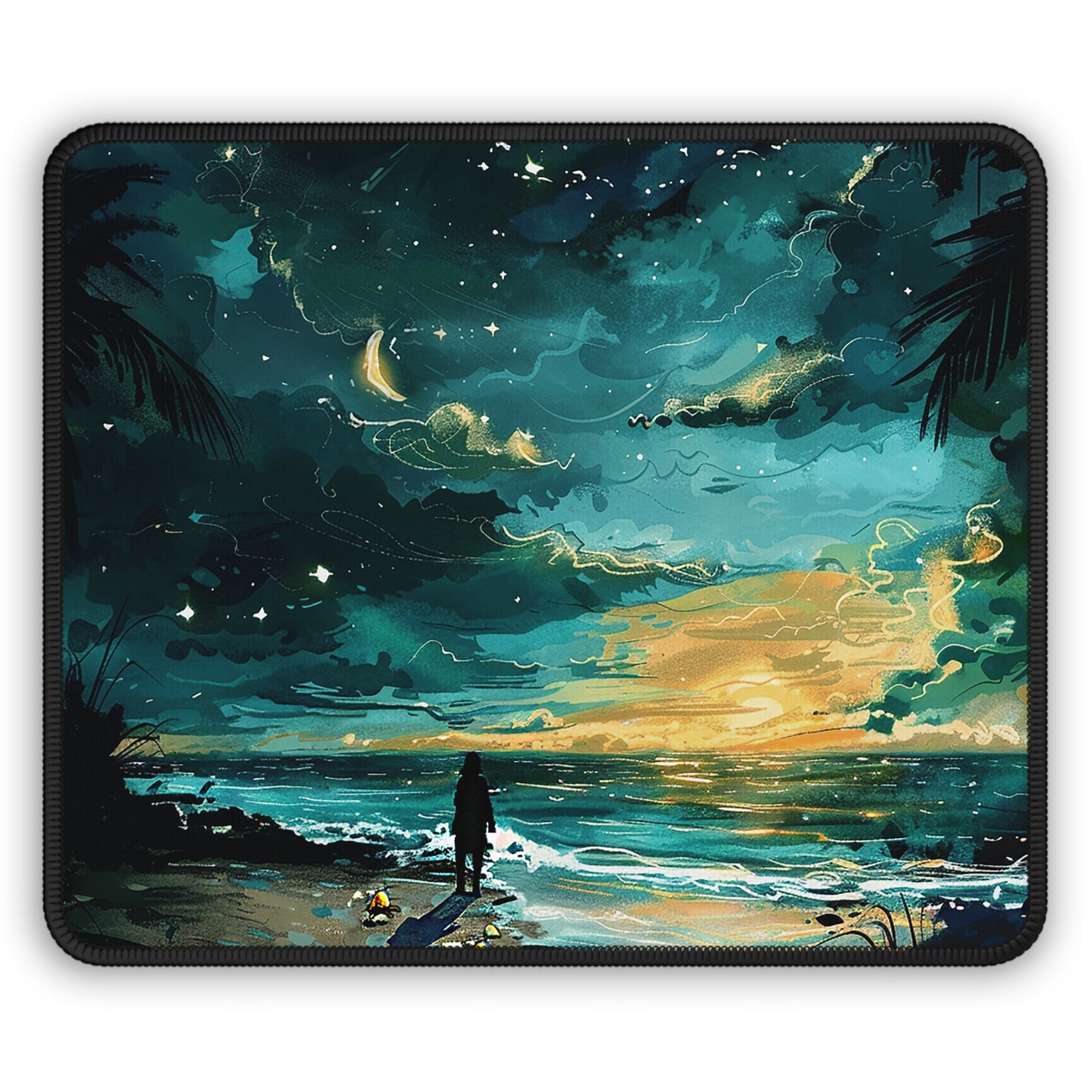 Faraway Warm Tropical Beach Gaming Mouse Pad