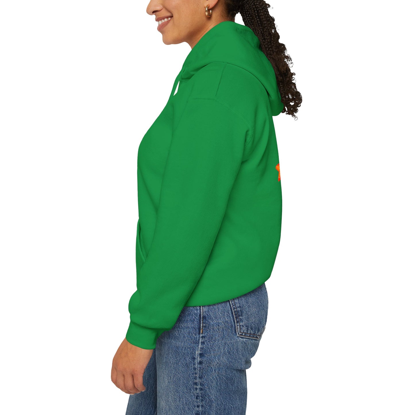 Cute Christmas Starry Ornaments Girl Unisex Heavy Blend™ Hooded Sweatshirt