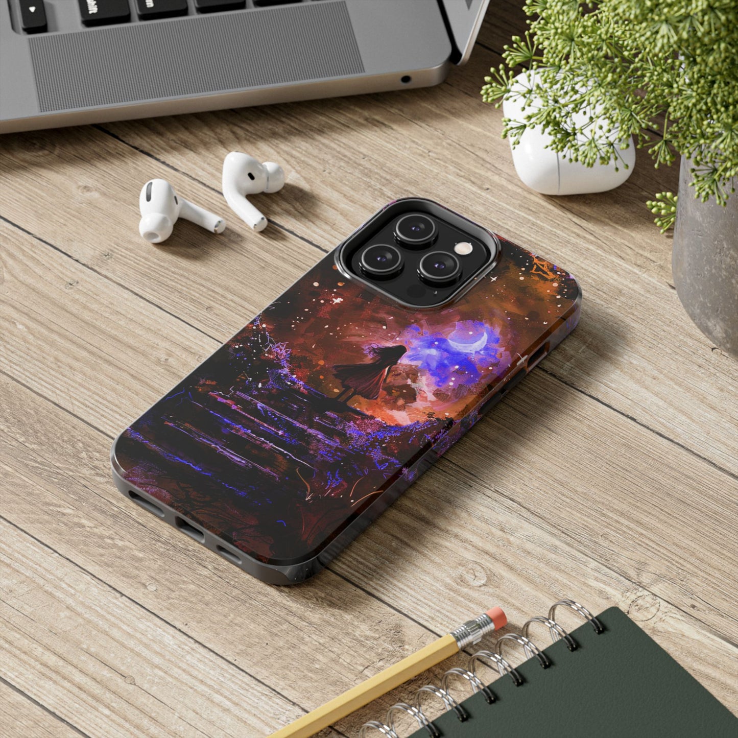 iPhone Android Fantasy Girl Portal Phone Case