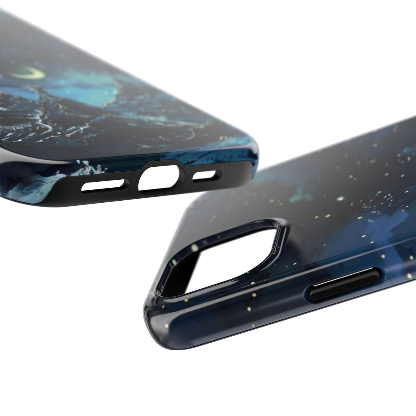 iPhone Android Fantasy Snowy Mountain Dragon Phone Case
