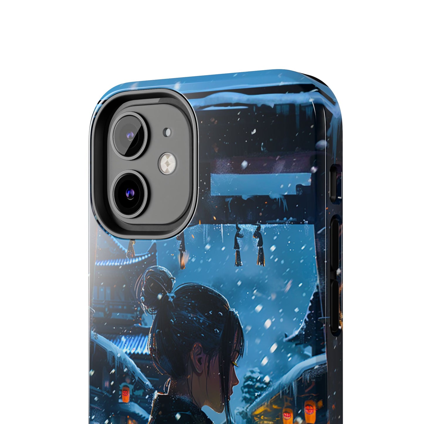 Snowy Japanese Village Tough Phone Case iPhone Android
