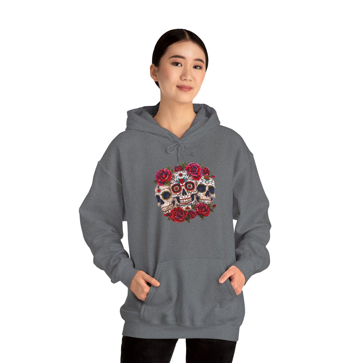 Sugar Skulls Unisex Heavy Blend™ Hooded Sweatshirt