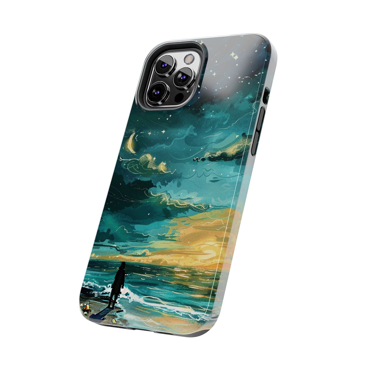 iPhone Android Faraway Warm Tropical Beach Phone Case