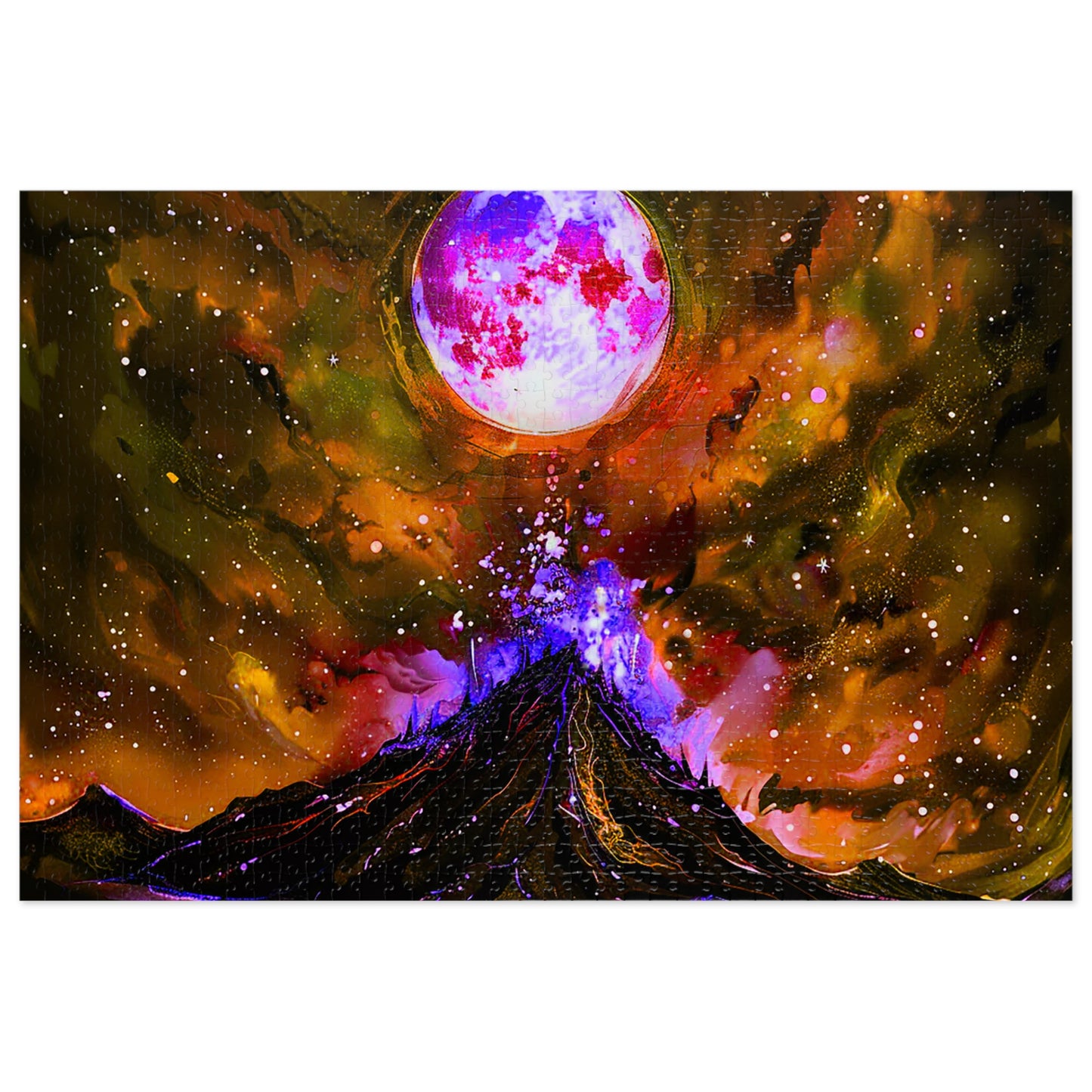 The Mystical Volcano Jigsaw Puzzle (30, 110, 252, 500,1000-Piece)