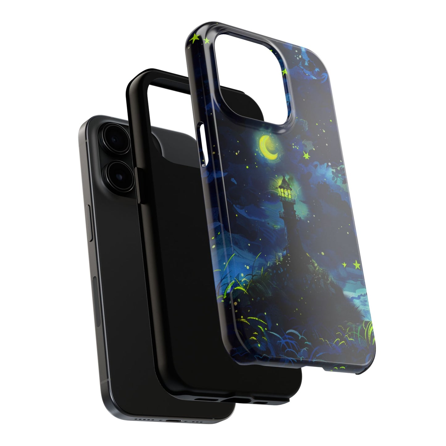 iPhone Android Moonlight Lighthouse Phone Case