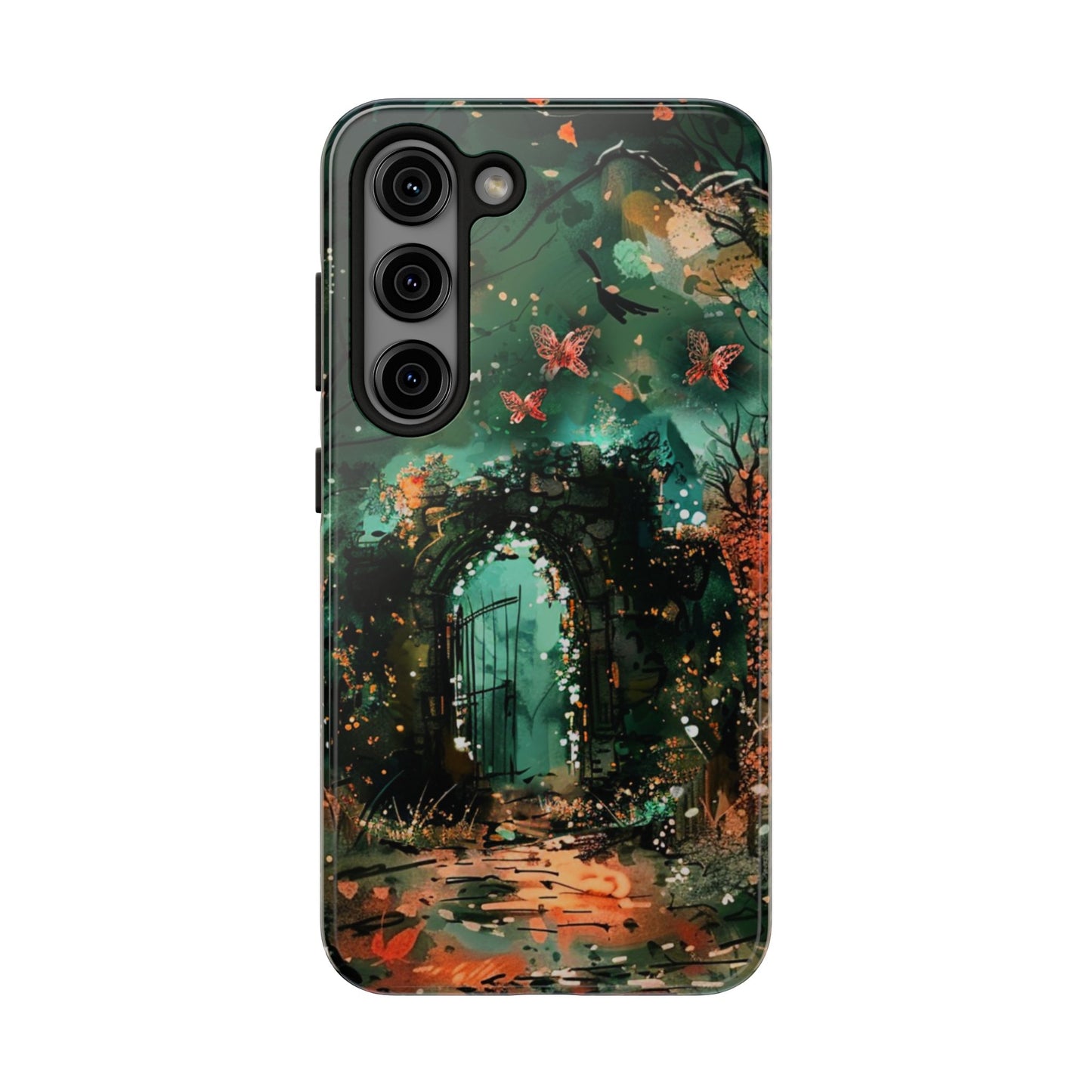 iPhone Android Lonely Ancient Fantasy Gate Phone Case