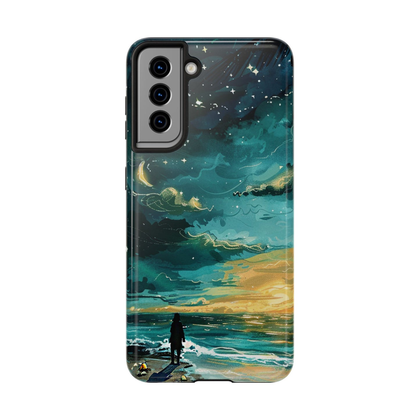 iPhone Android Faraway Warm Tropical Beach Phone Case