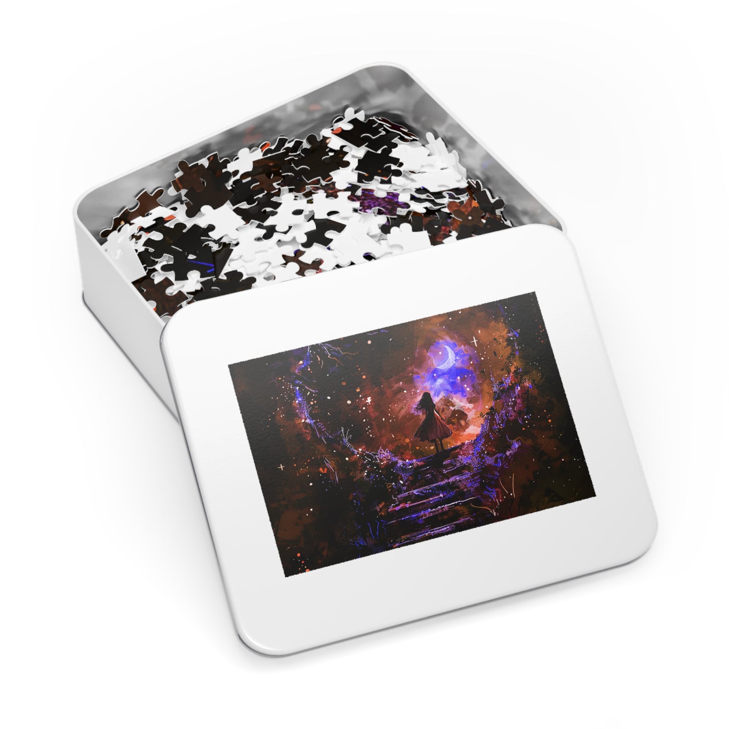 Fantasy Girl Portal Jigsaw Puzzle (30, 110, 252, 500,1000-Piece)