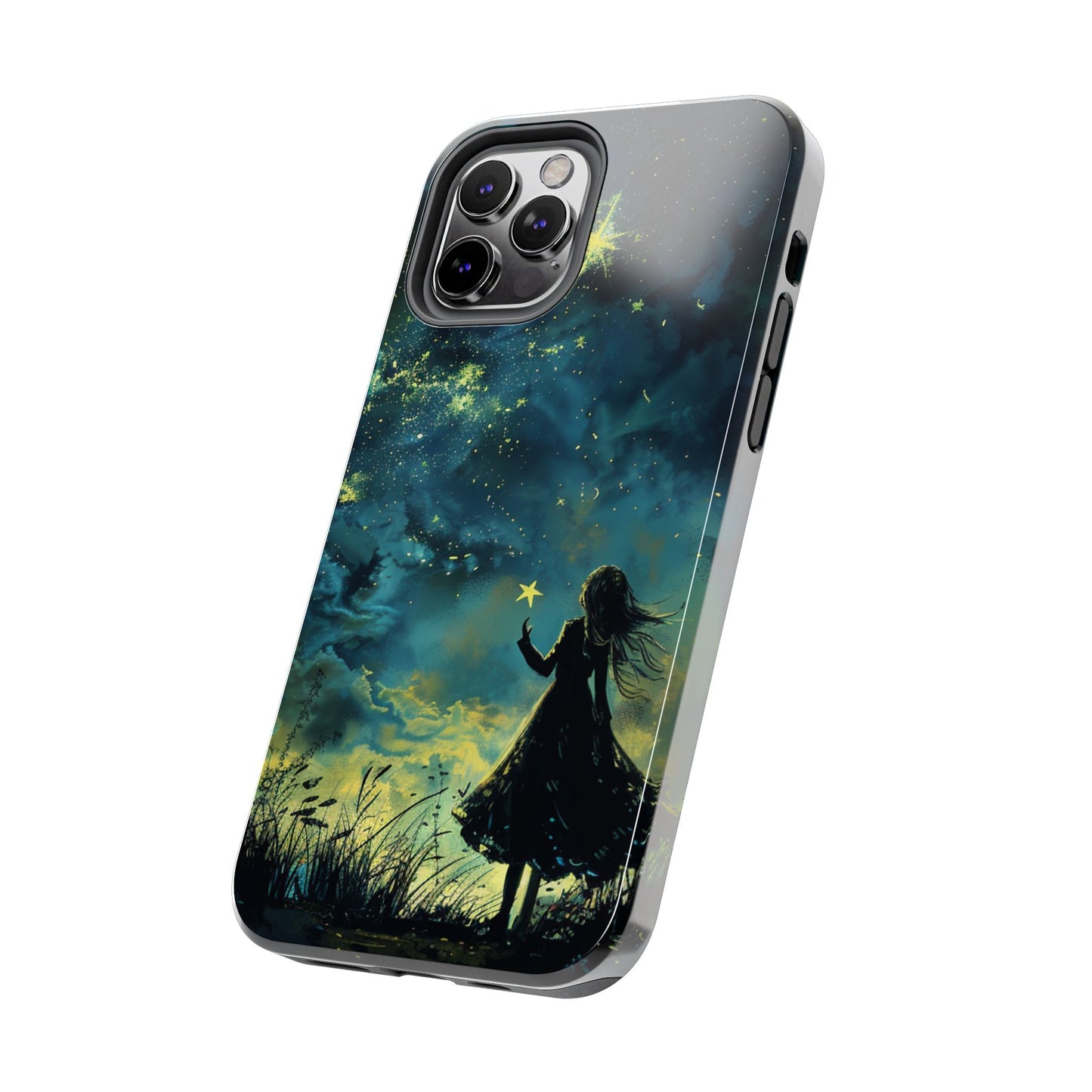 iPhone Android Wishing Star Girl Phone Case