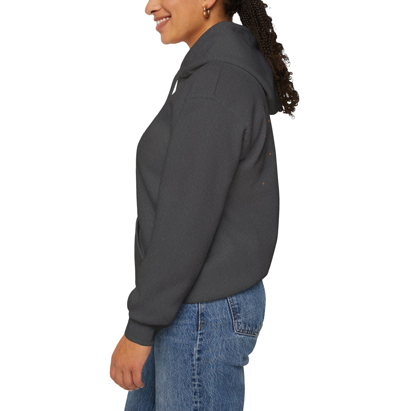 Cute Halloween Magician Girl Unisex Heavy Blend™ Hooded Sweatshirt