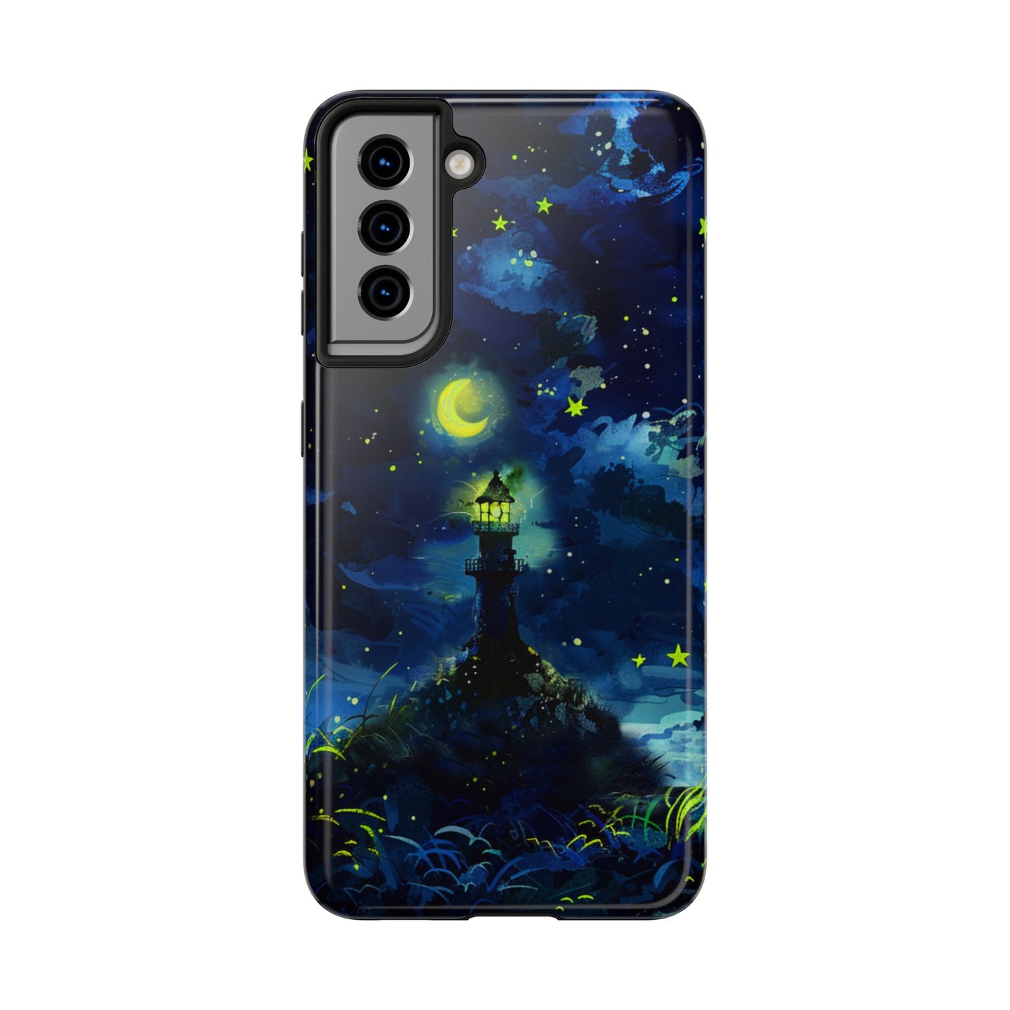 iPhone Android Moonlight Lighthouse Phone Case