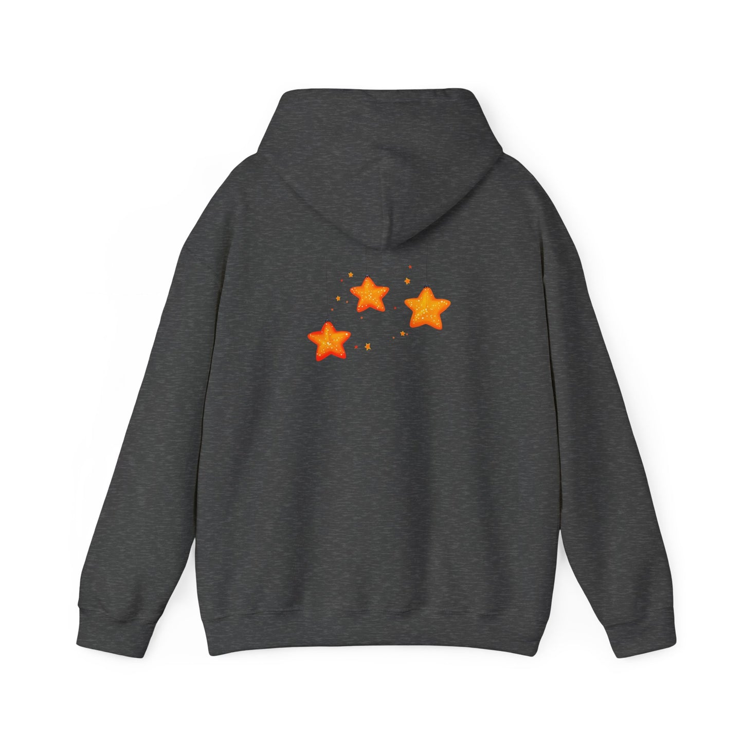 Cute Christmas Starry Ornaments Girl Unisex Heavy Blend™ Hooded Sweatshirt