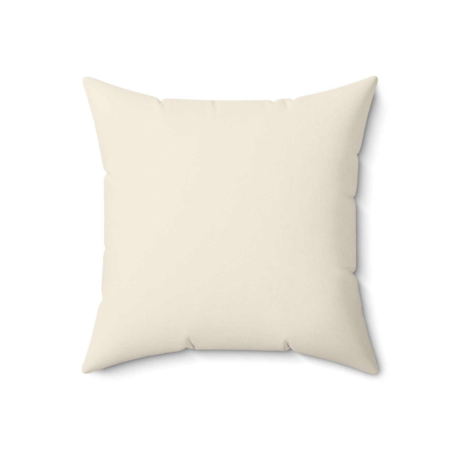 Christmas Cat with Ducks Spun Polyester Square Pillow