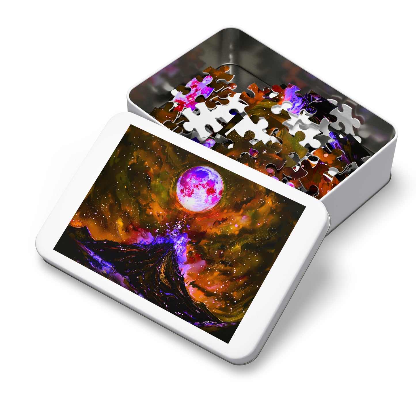 The Mystical Volcano Jigsaw Puzzle (30, 110, 252, 500,1000-Piece)