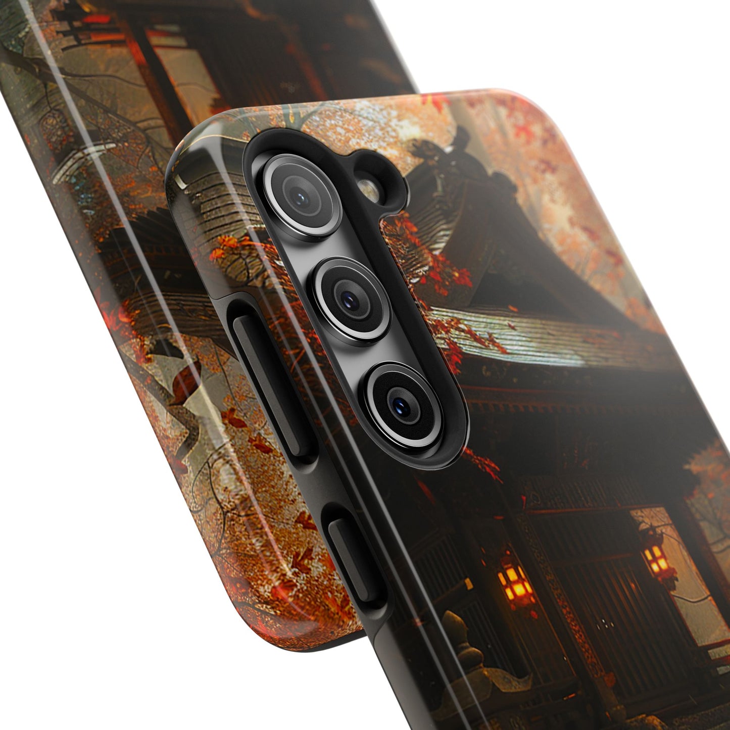 Japanese Autumn Shinto Shrine Tough Phone Case