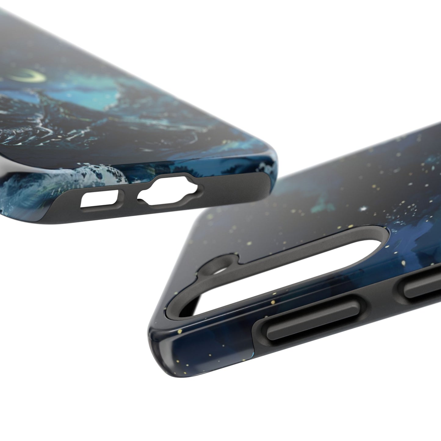iPhone Android Fantasy Snowy Mountain Dragon Phone Case