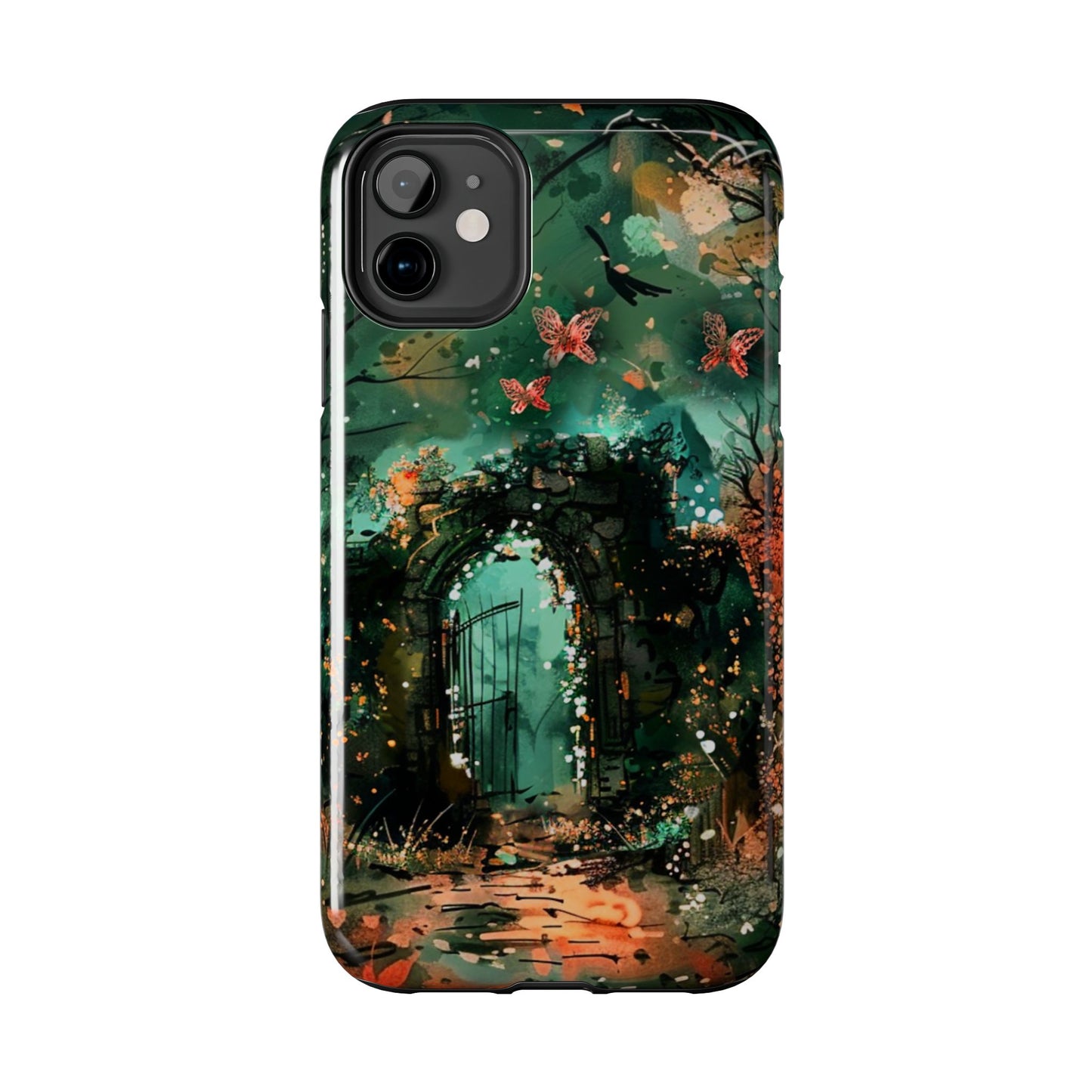 iPhone Android Lonely Ancient Fantasy Gate Phone Case