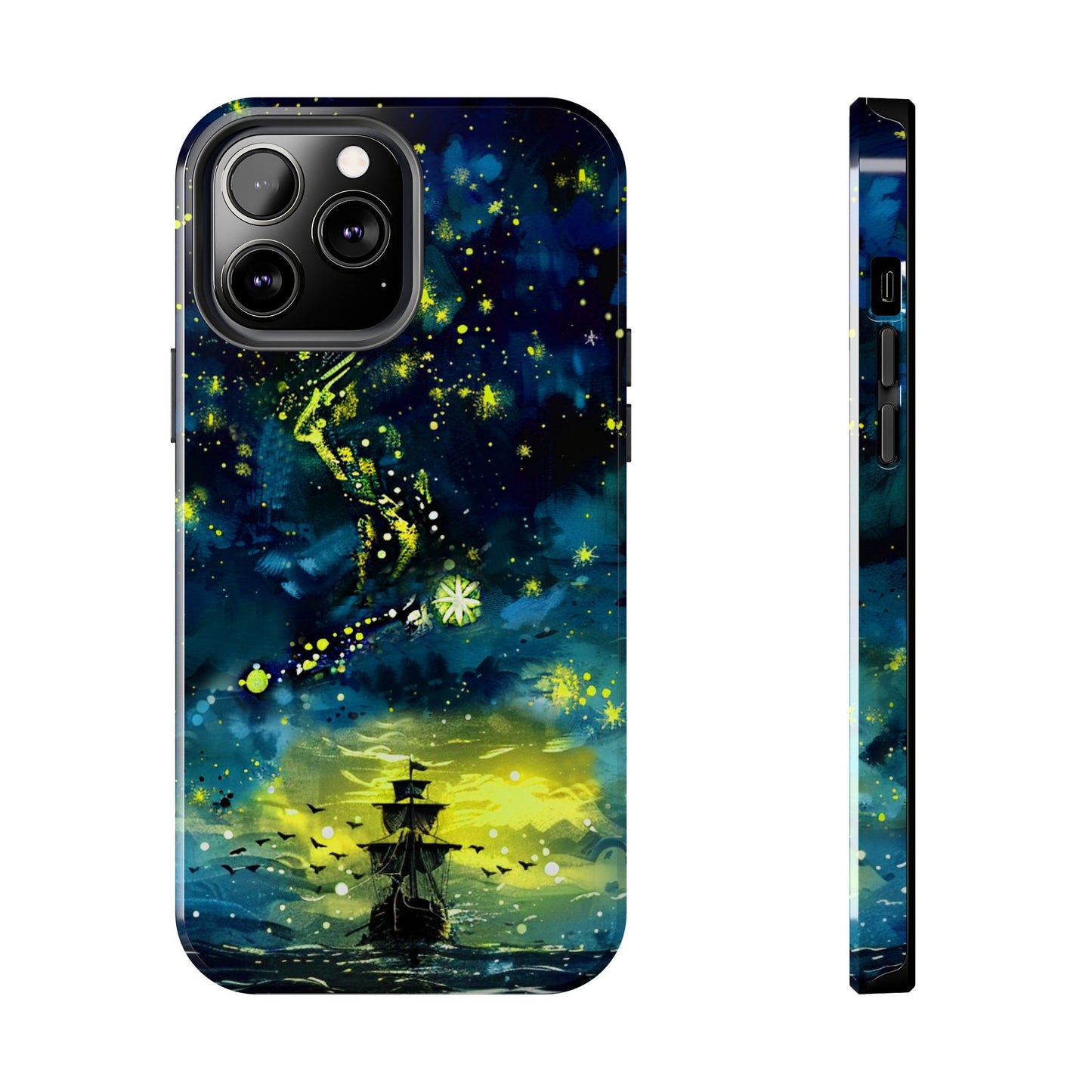 iPhone Android Starry Sky Lost Pirate Ship Phone Case