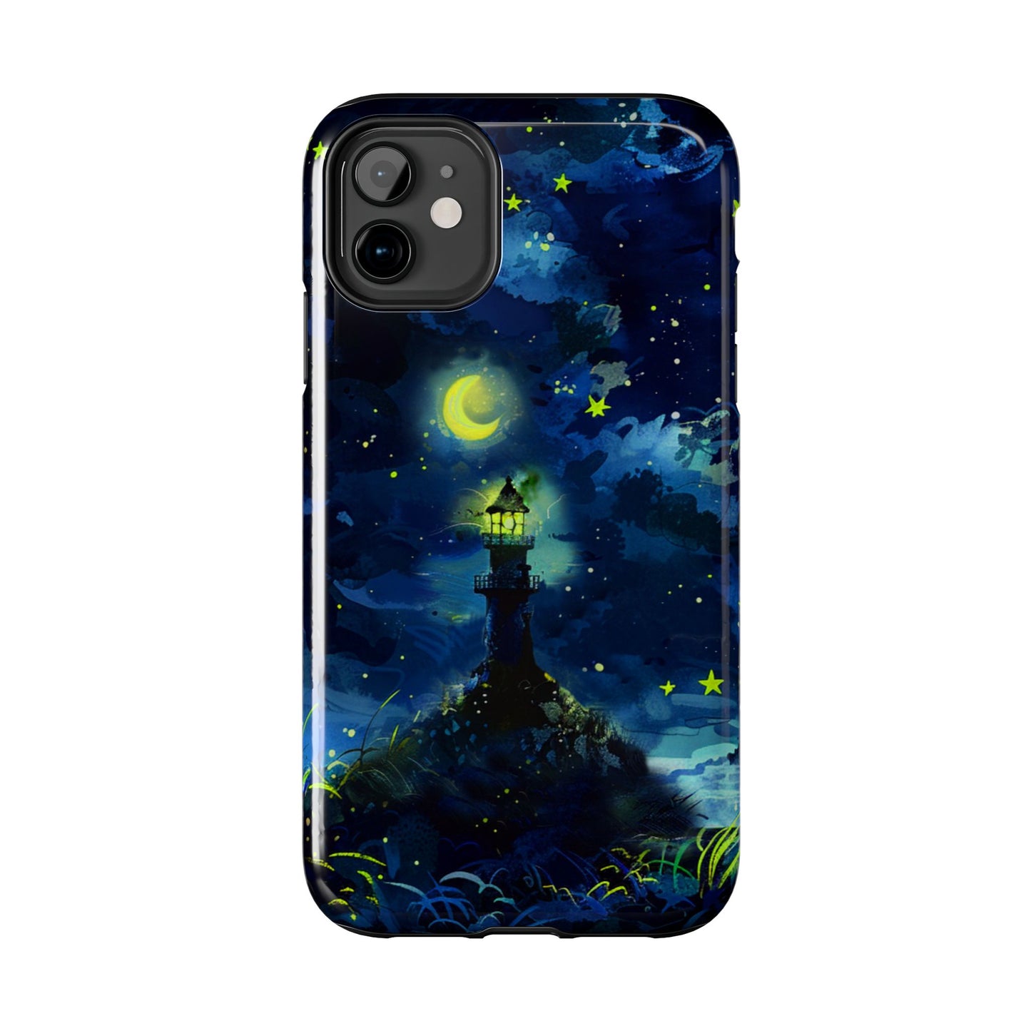 iPhone Android Moonlight Lighthouse Phone Case