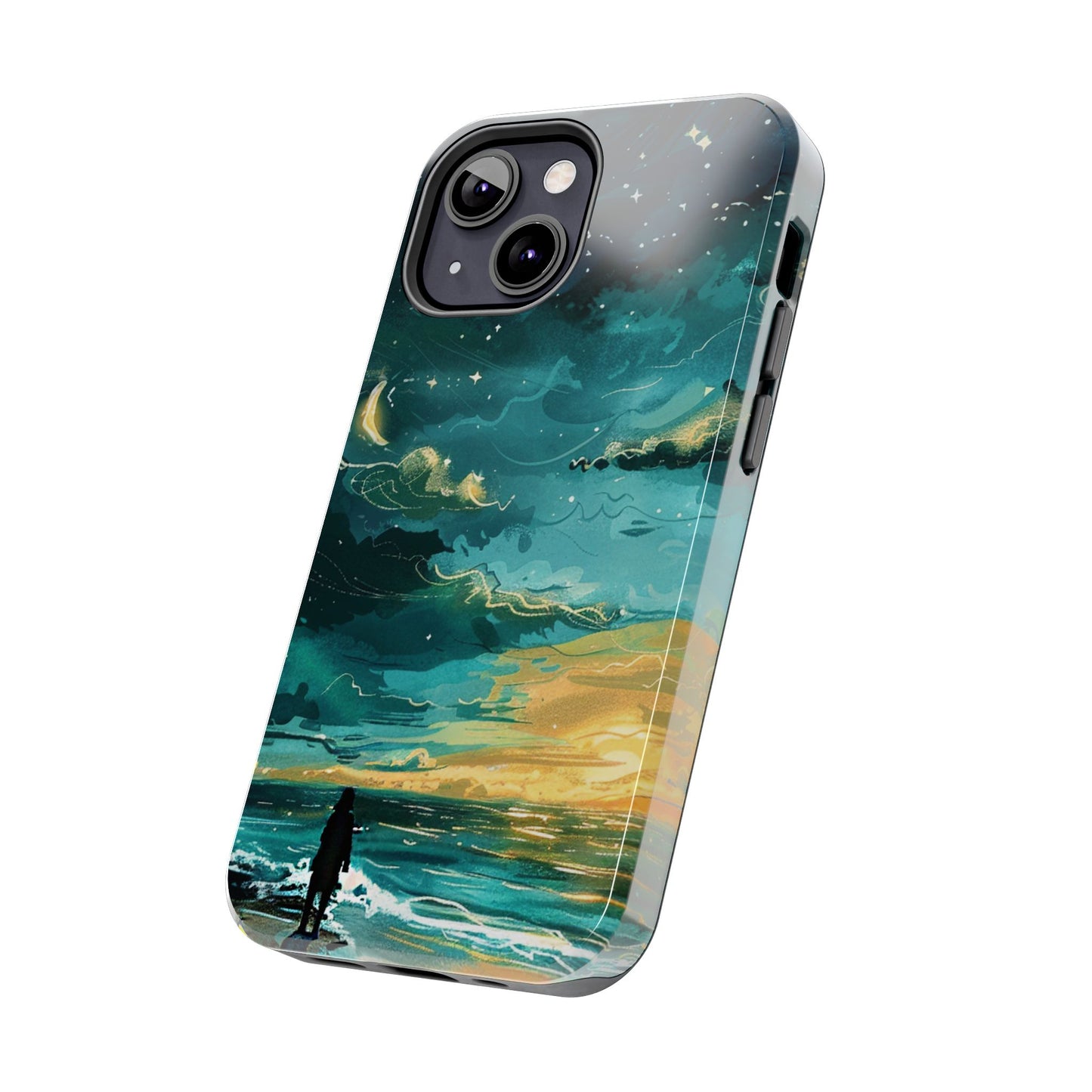 iPhone Android Faraway Warm Tropical Beach Phone Case