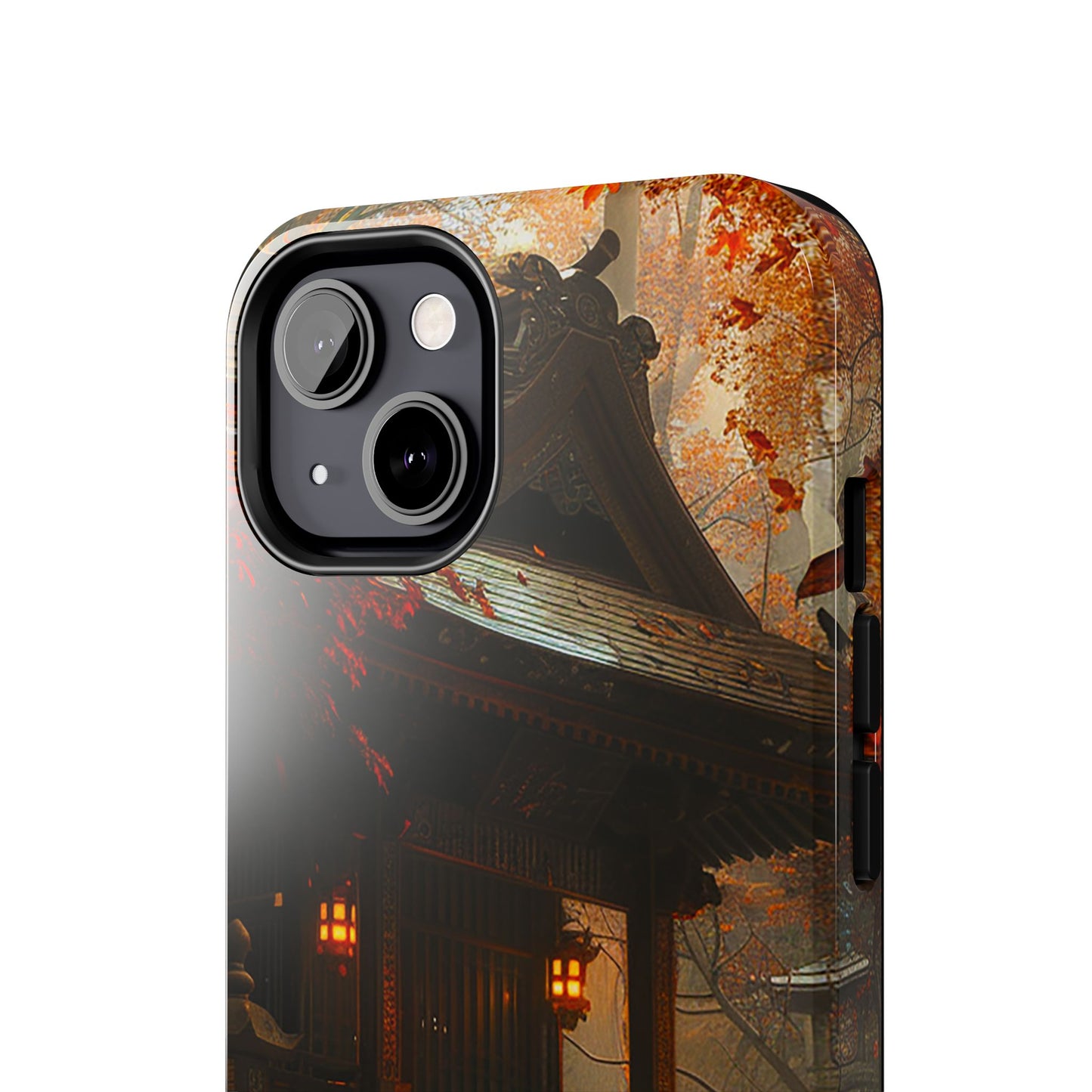 Japanese Autumn Shinto Shrine Tough Phone Case