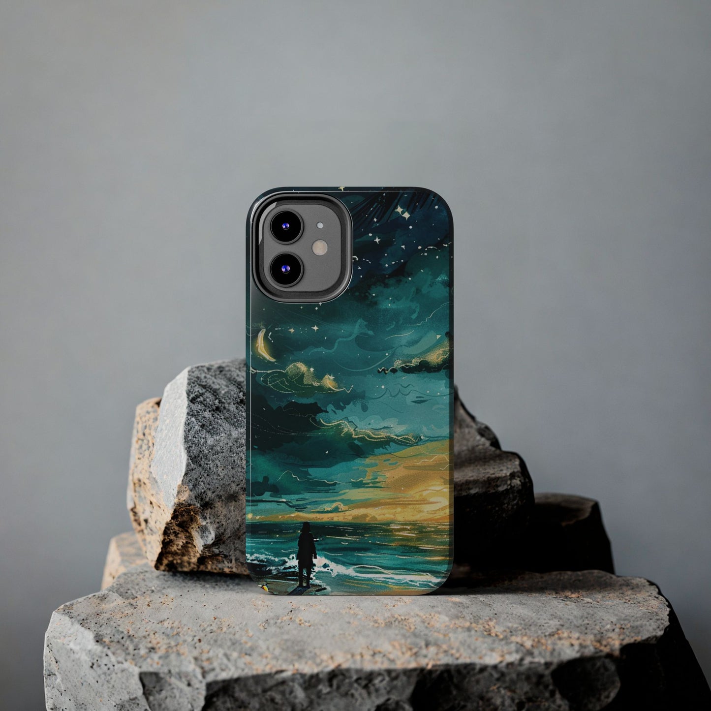 iPhone Android Faraway Warm Tropical Beach Phone Case