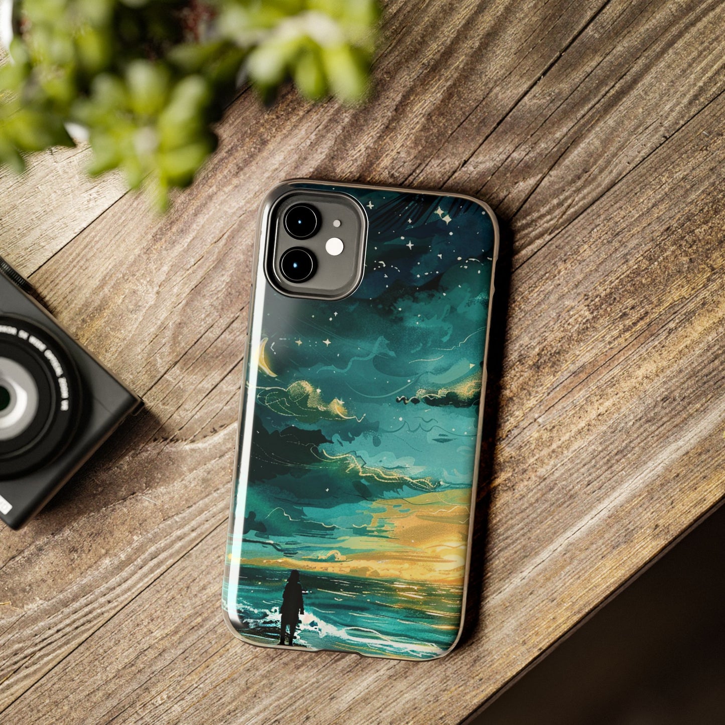 iPhone Android Faraway Warm Tropical Beach Phone Case