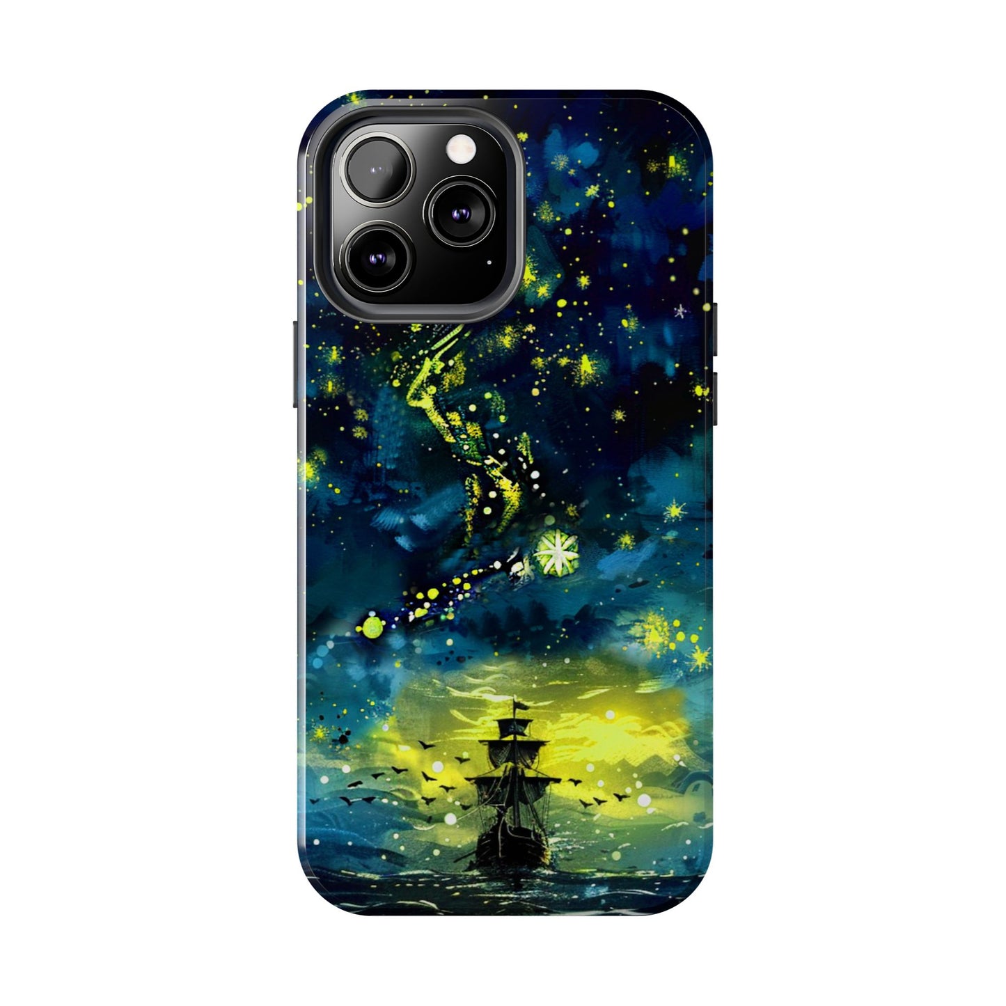 iPhone Android Starry Sky Lost Pirate Ship Phone Case